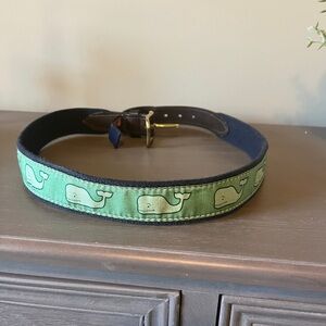 Vineyard Vines Belt With Whales